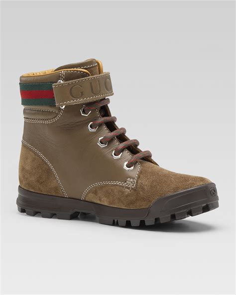 gucci trento|Gucci Trento Hiking Boot, Brown .